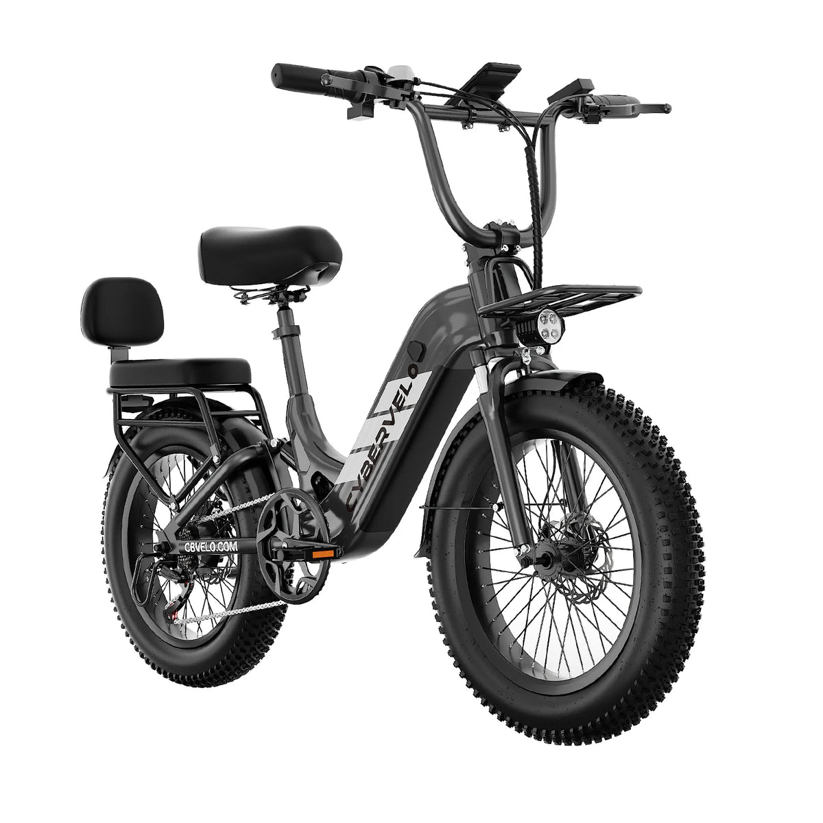 Cybervelo Step Thru Long Range Electric Bike For Daily Commuting