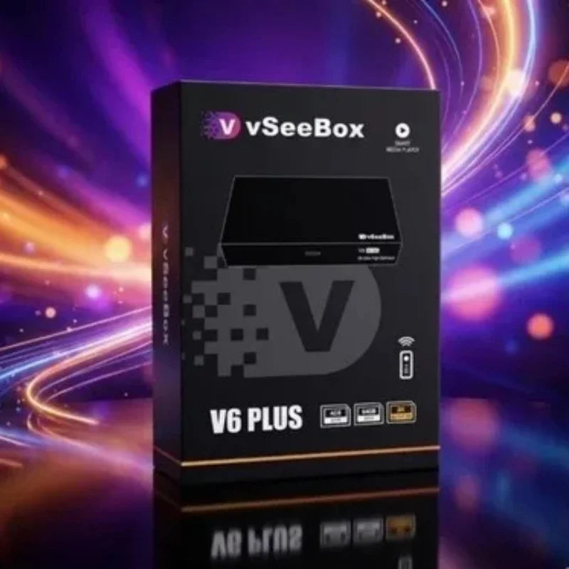 vSeeBox V6 Plus Media Streaming Device With 8K Support