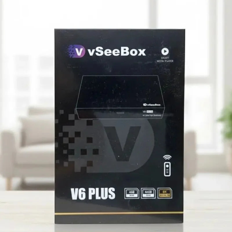 vSeeBox V6 Plus Media Streaming Device With 8K Support