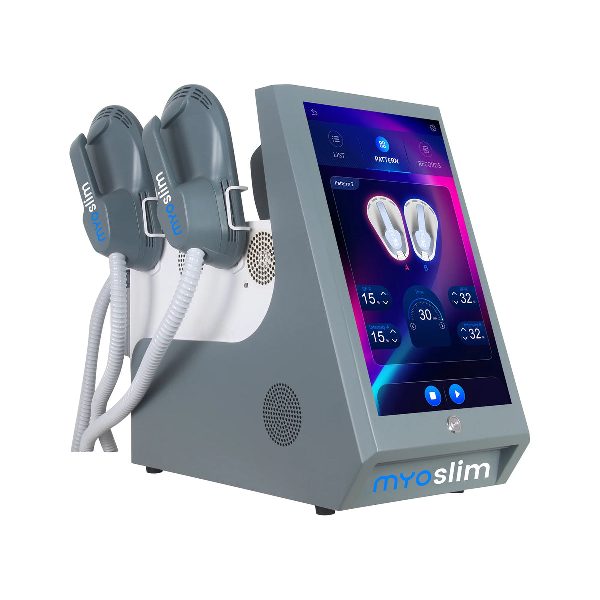 Myoslim Emt Ems Dual Body Sculpt Machine For Efficient Muscle Gain