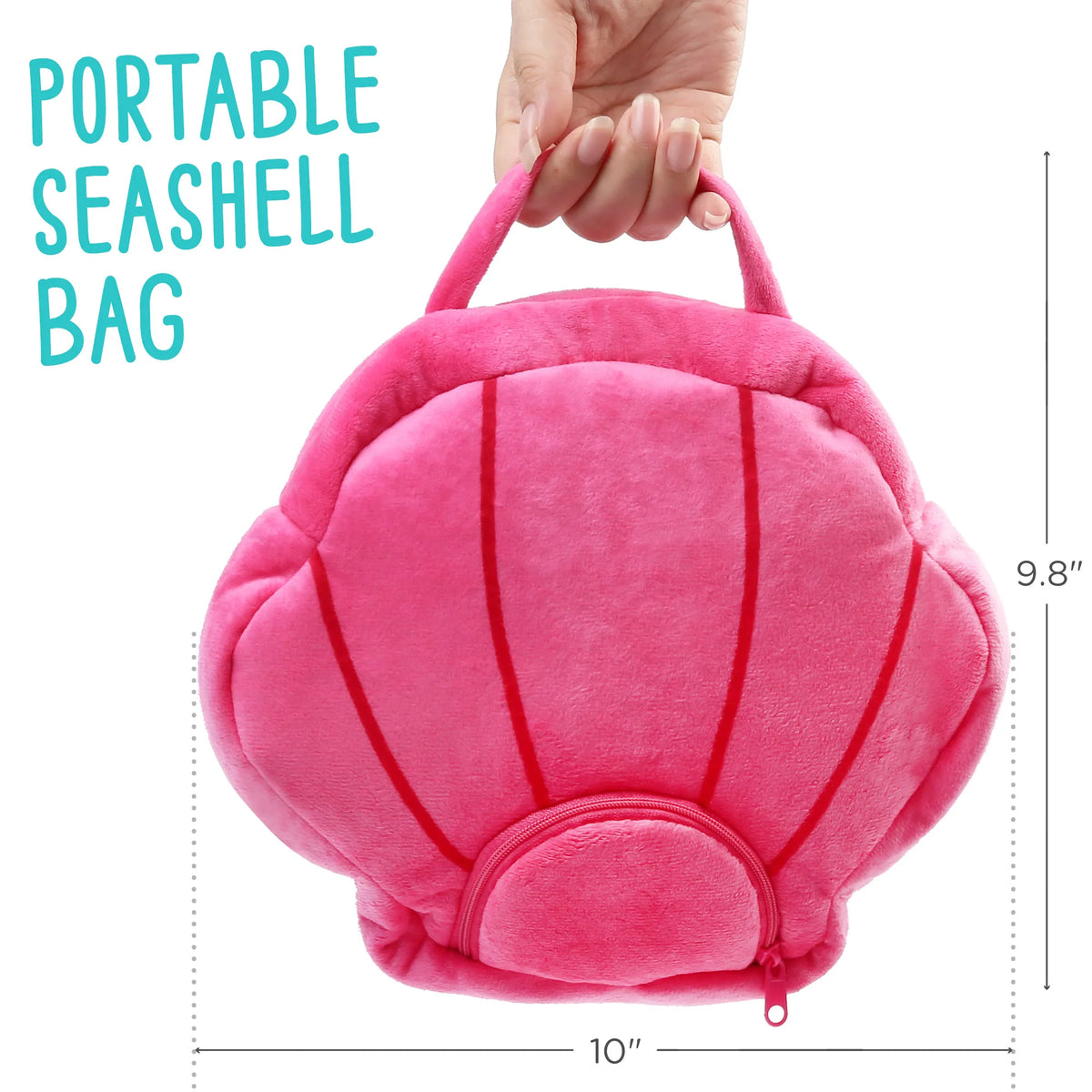 Sea Creature Plush Toys With Carrying Bag For Kids