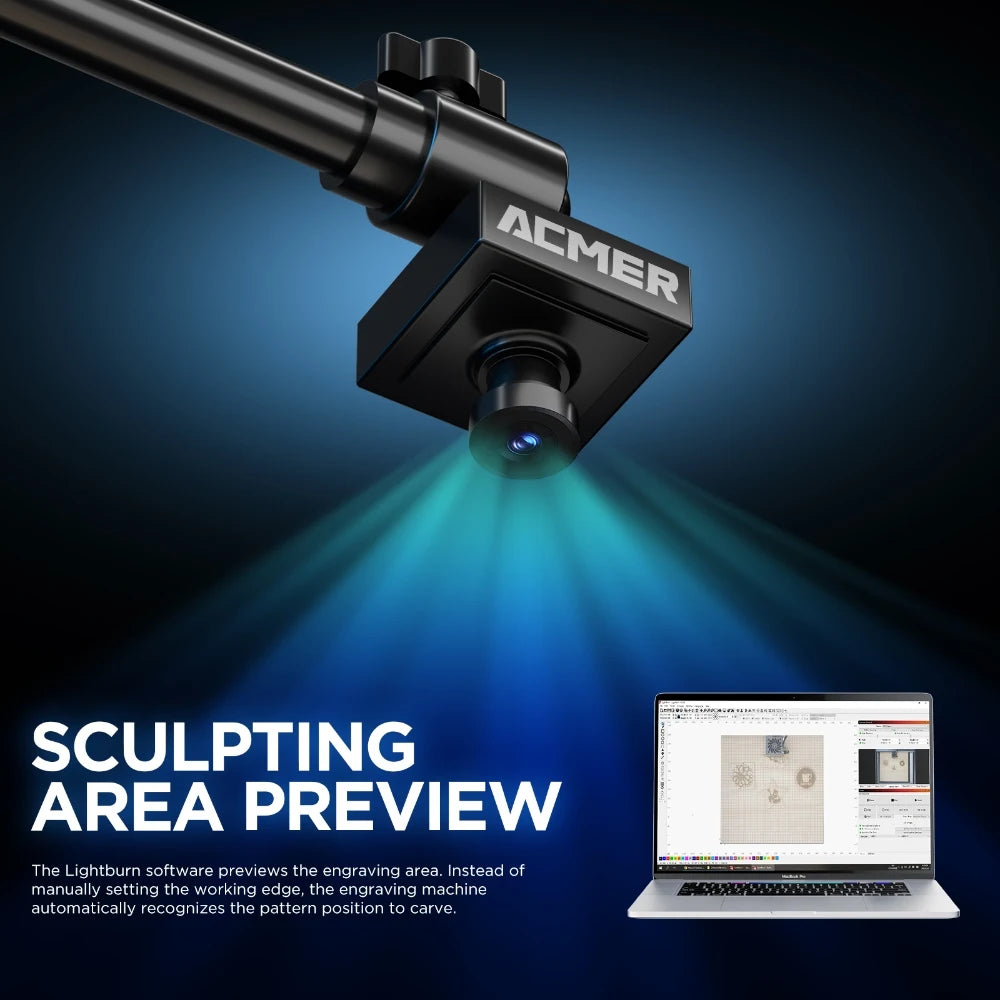 Acmer A500 Laser Camera For Lightburn Engraving Machines