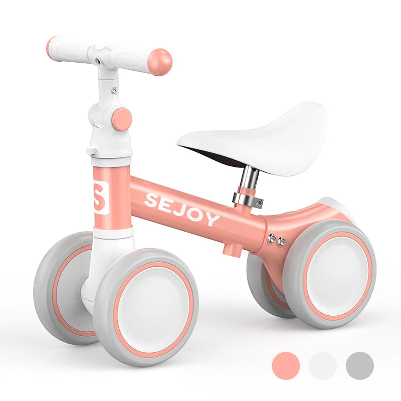 Sejoy Durable Four Wheel Balance Bike For Toddlers