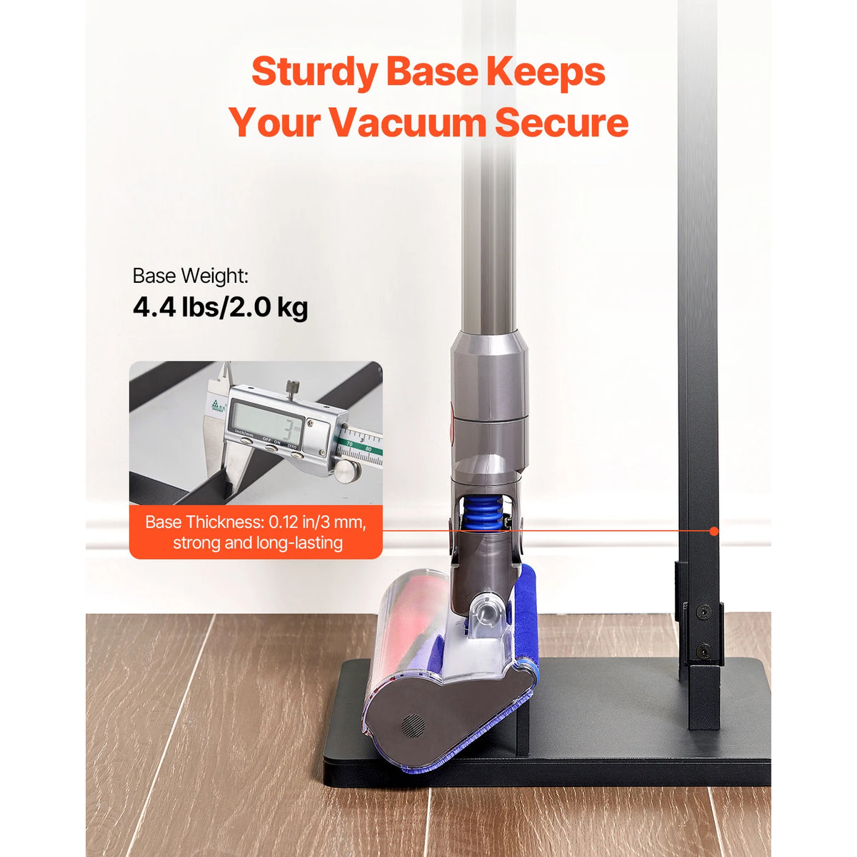 SucceBuy Vacuum Stand Compatible With Dyson Cordless Upright With Hooks