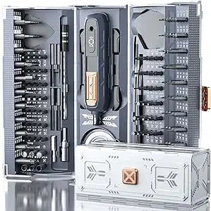180 in 1 Precision Manual  Multifunctional Screwdriver Set Magnetic Phillips Bits Mobile iPhone & PC & Glasses Repair Tool Gift