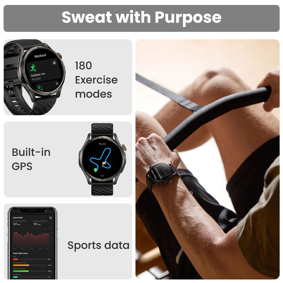 Kospet Magic R10 GPS Smart Watch Featuring AMOLED And GNSS