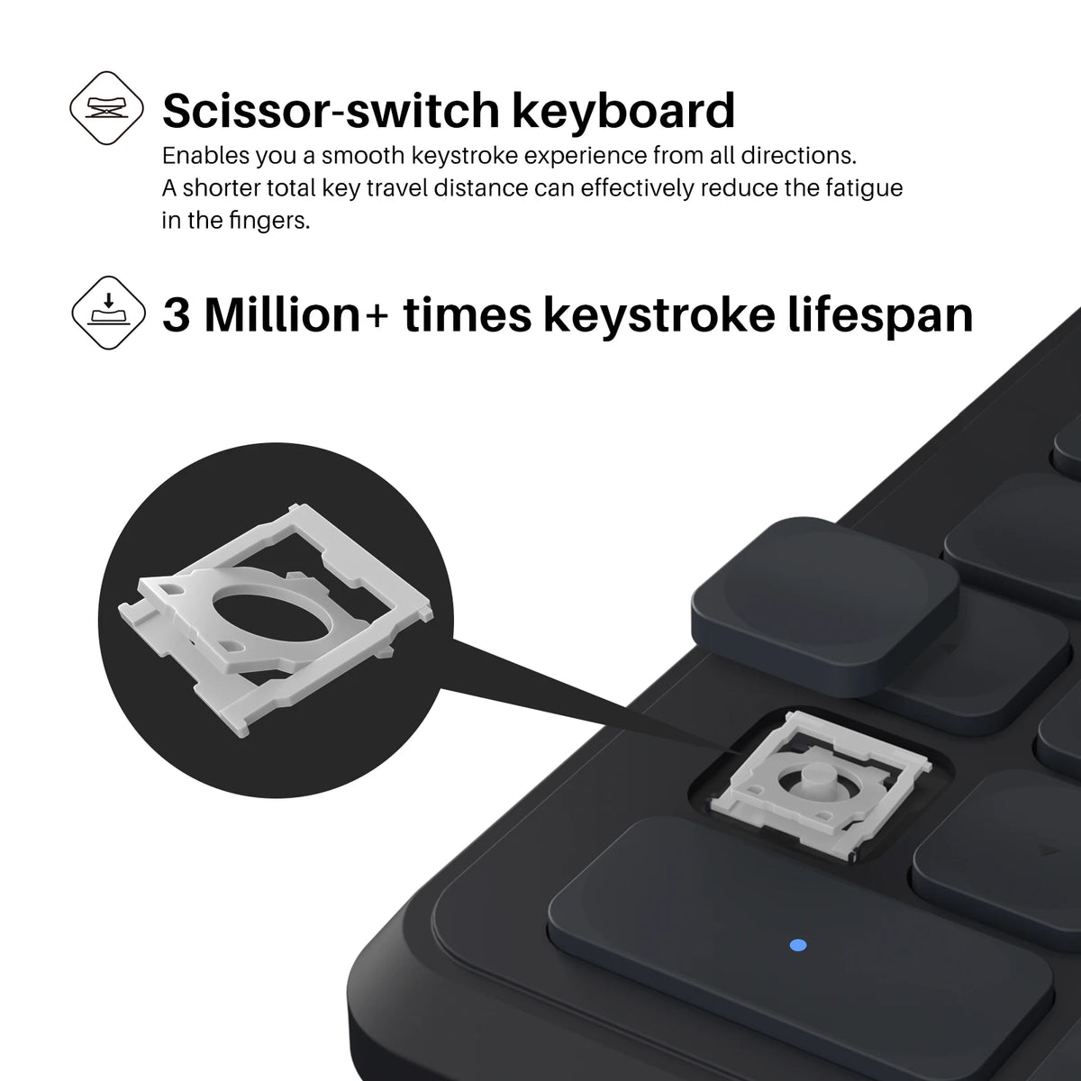 Huion Keydial Mini Drawing Tablet Keyboard With Dial Controller