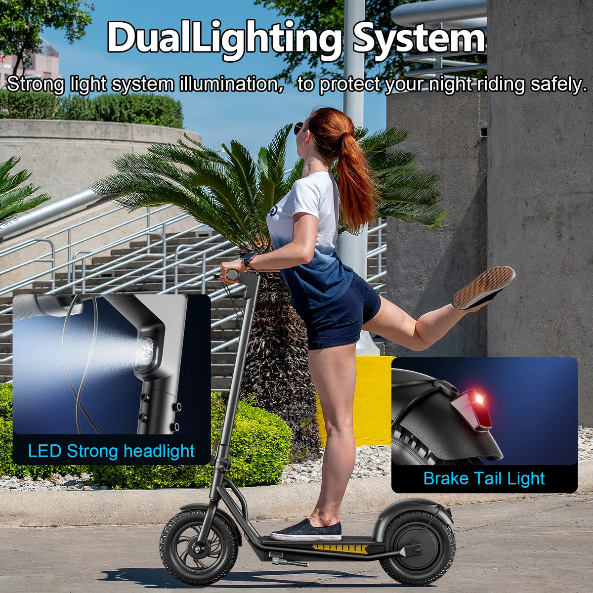 Emoko A19 Foldable Electric Scooter 500W Motor Commuter