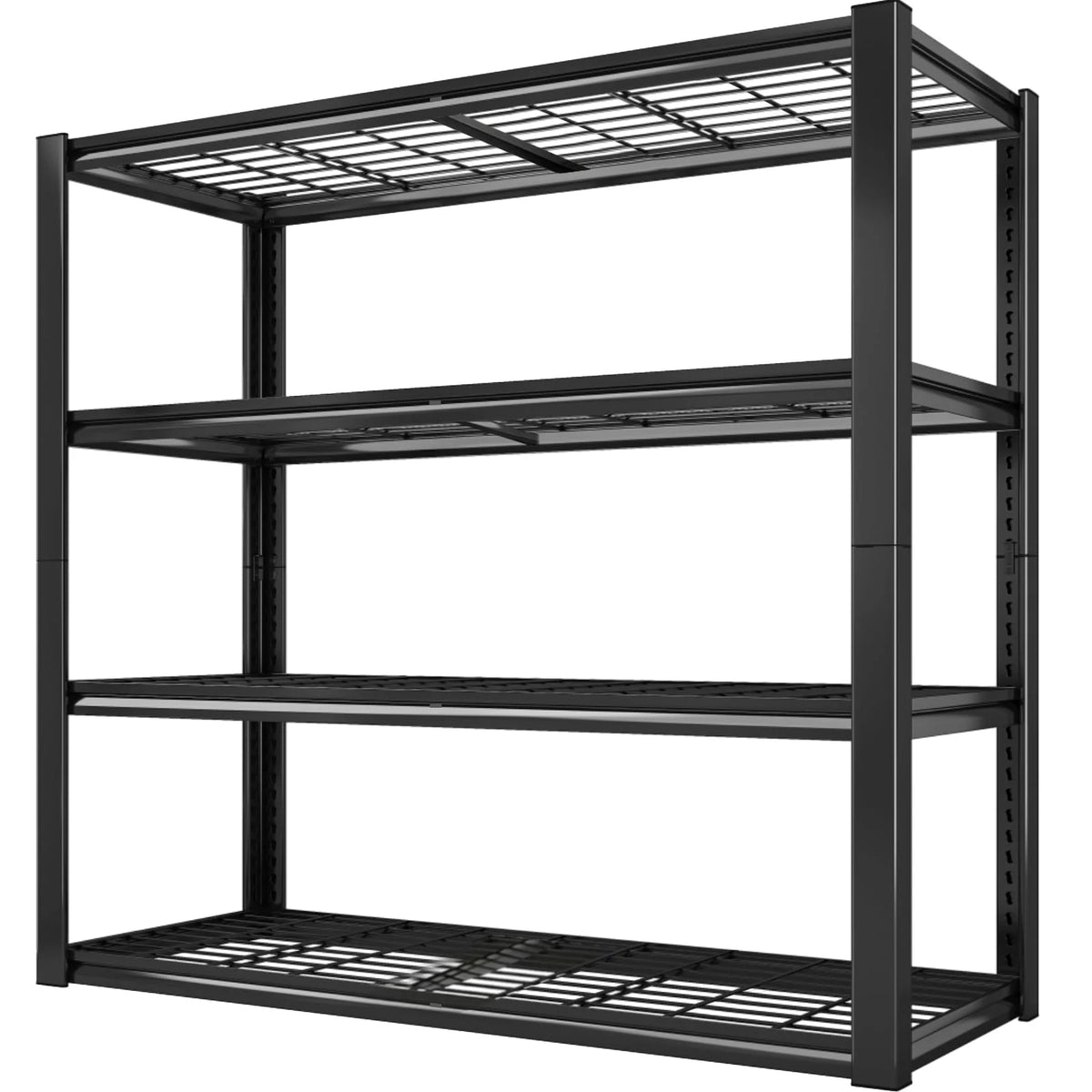 Sarenzon Heavy Duty Four Tier Metal Utility Storage Rack
