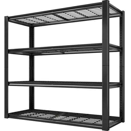 Sarenzon Heavy Duty Four Tier Metal Utility Storage Rack