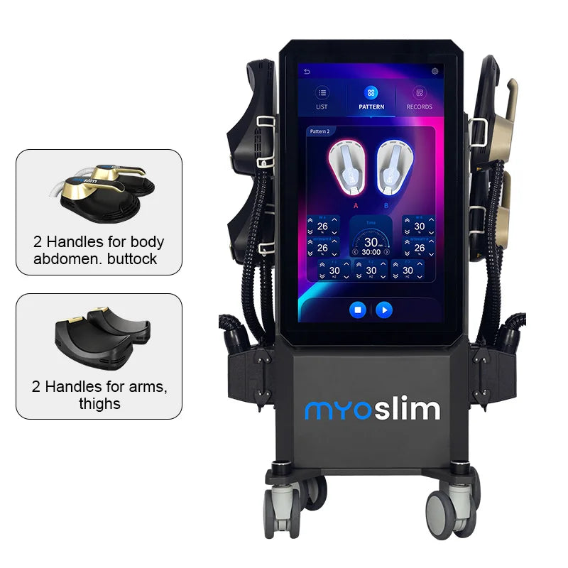 Myoslim Emt Ems Dual Body Sculpt Machine For Efficient Muscle Gain