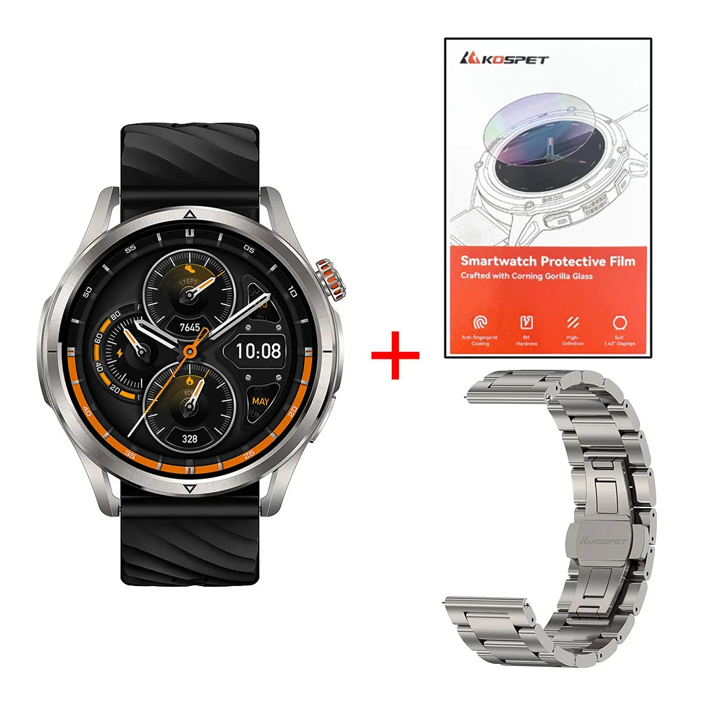 Kospet Magic R10 GPS Smart Watch Featuring AMOLED And GNSS