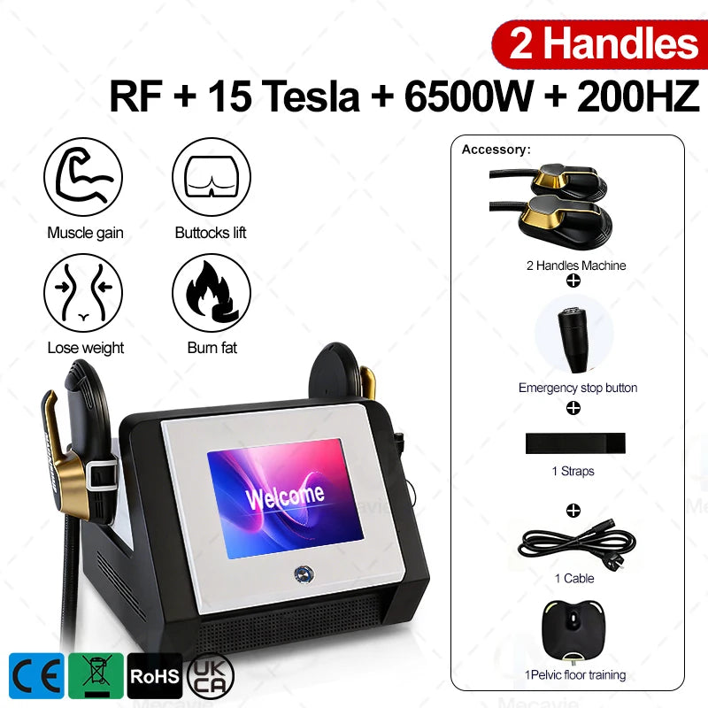 Professional Ems Muscle Stimulator Machine For Body Sculpting And Shaping