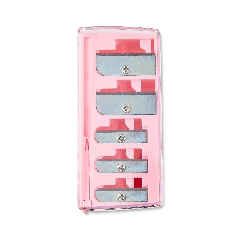5 Hole Pencil Sharpener, Pink, 1 Count