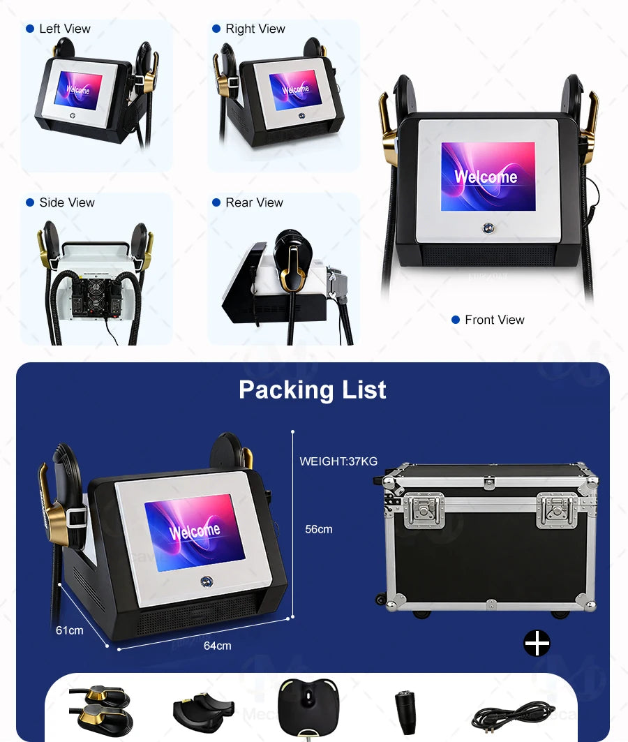 Professional Ems Muscle Stimulator Machine For Body Sculpting And Shaping