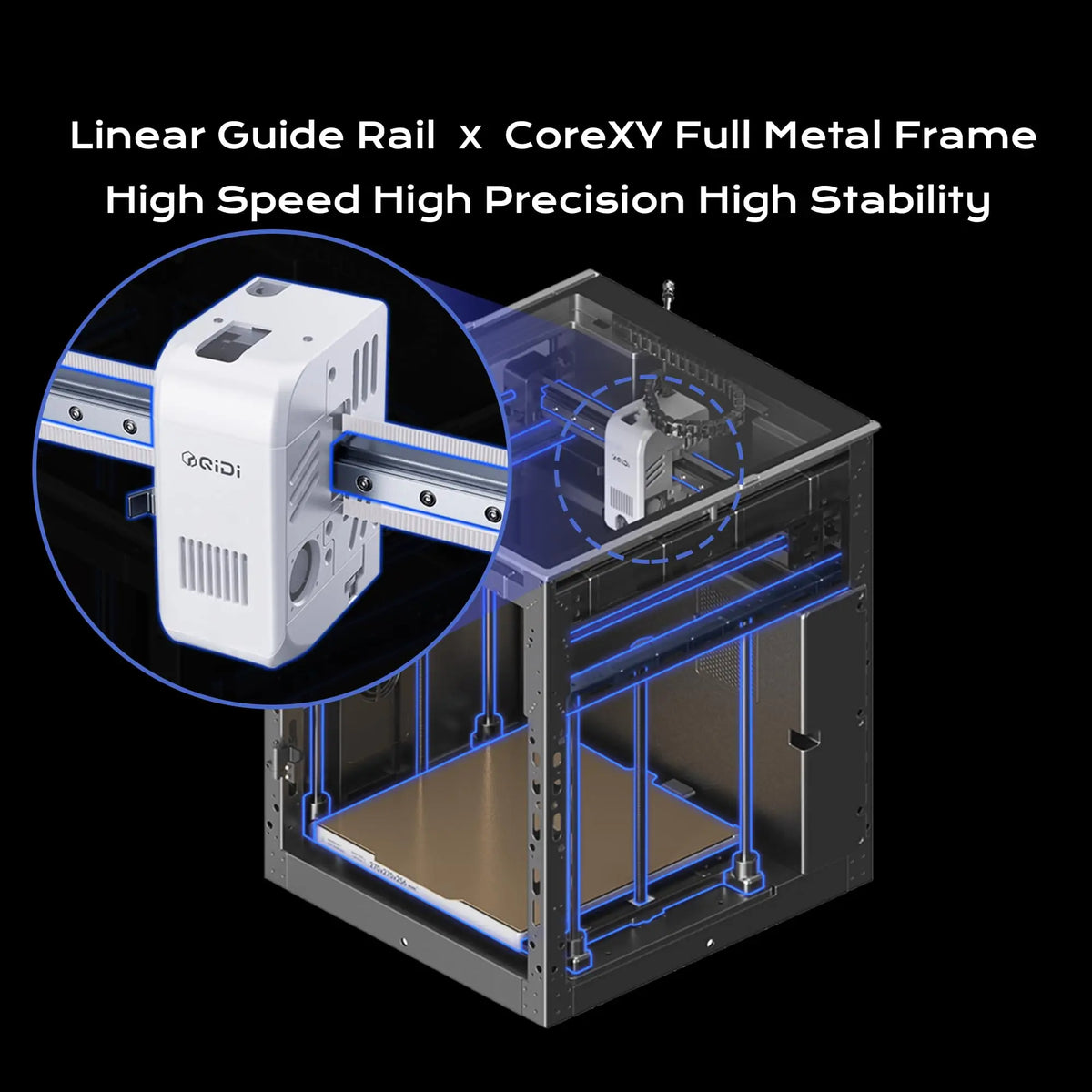 QIDI Q2C High Speed CoreXY FDM Desktop 3D Printer