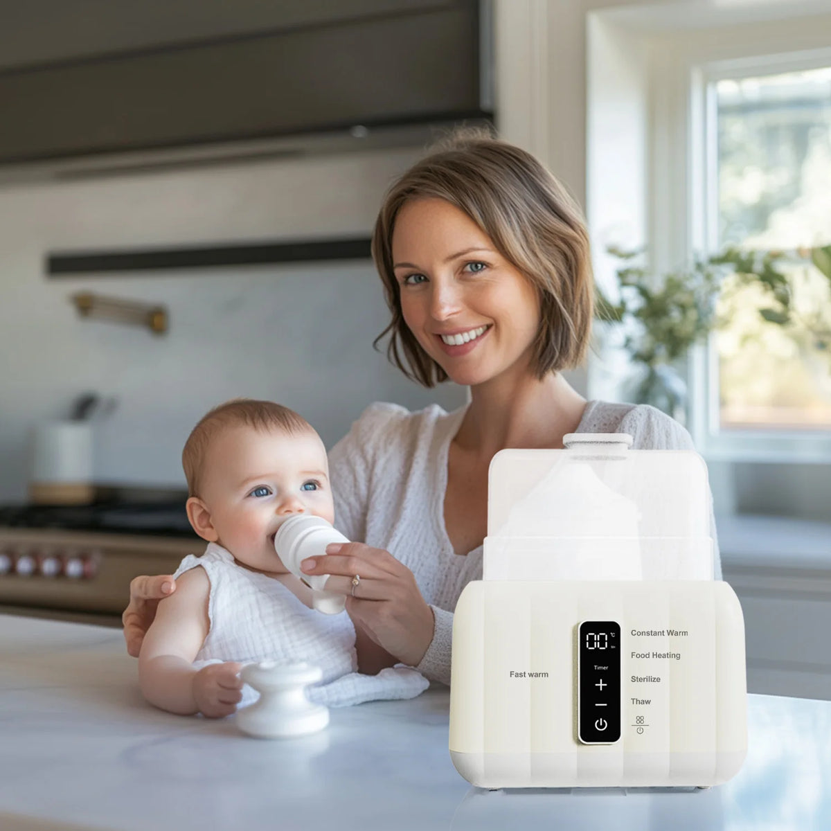 Sejoy Double Baby Bottle Warmer With Accurate Temperature Control