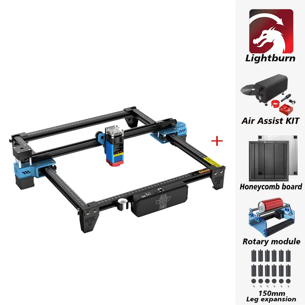 Twotrees TTS55Pro 40W Wifi Laser Engraver And Cutter
