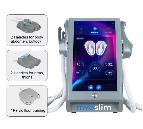 Myoslim Emt Ems Dual Body Sculpt Machine For Efficient Muscle Gain