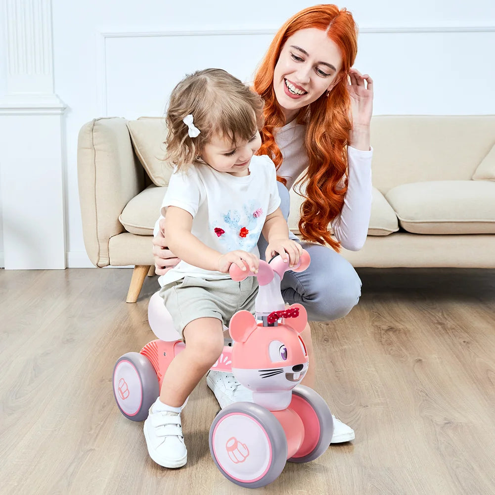 LLParty Premium Plastic Balance Bike For Young Children
