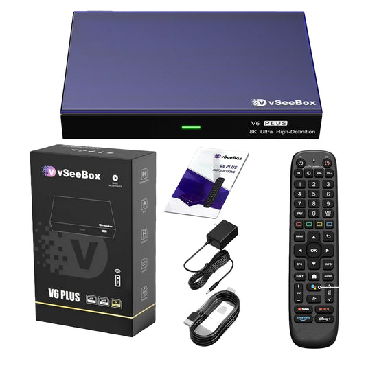 Jisyonk V6 Android TV Box 8K HD WiFi6 Voice Control