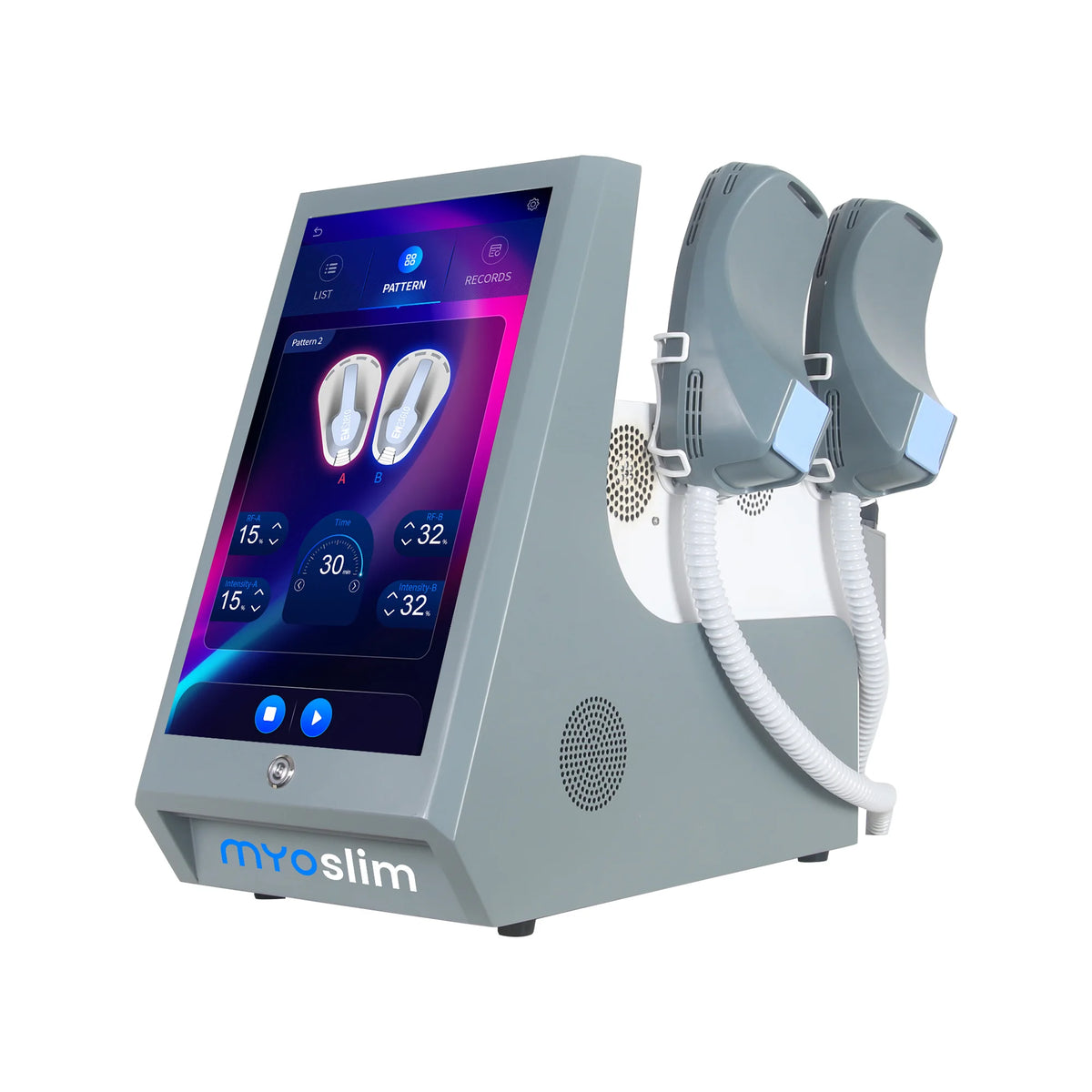 Myoslim Emt Ems Dual Body Sculpt Machine For Efficient Muscle Gain