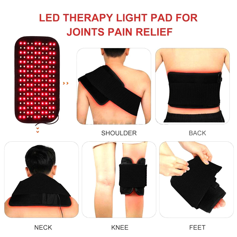 Portable Infrared LED Heating Pad For Full Body Relief
