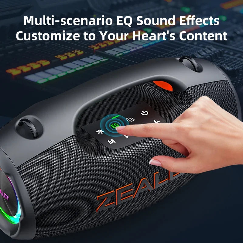 Zealot S86 Bluetooth Speaker 60W Subwoofer Outdoor IPX6 Portable