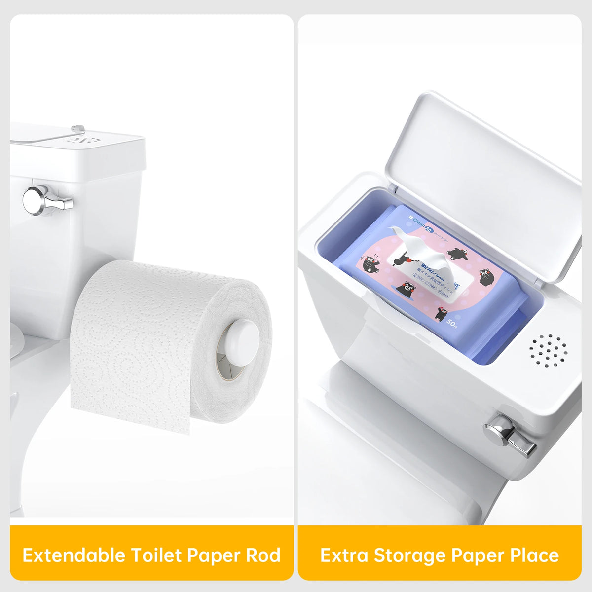 Twister.Ck Simulated Child Play Toilet With Flush Music Box