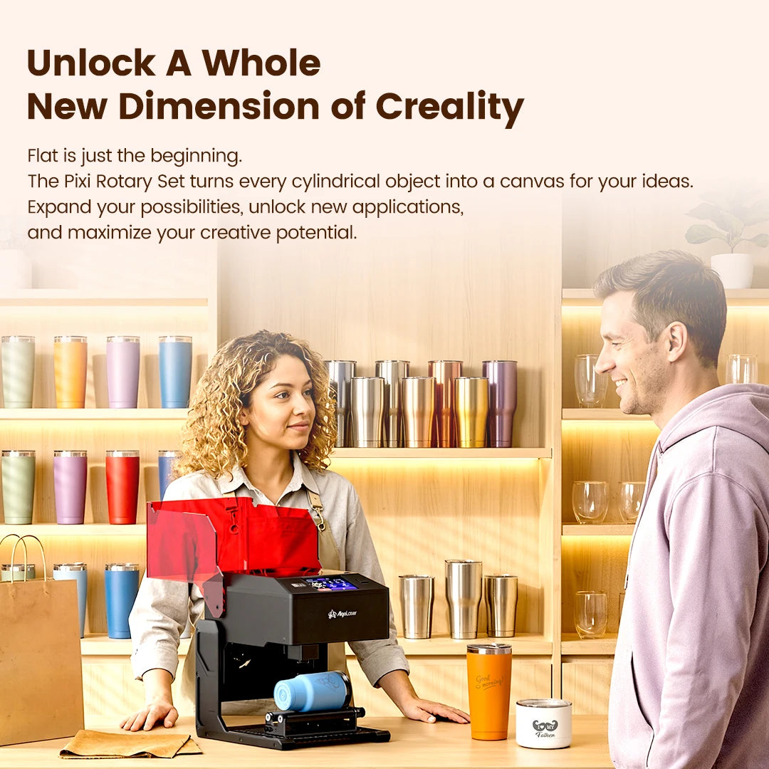 AlgoLaser 5W Desktop Laser Engraving Machine With Touch Screen
