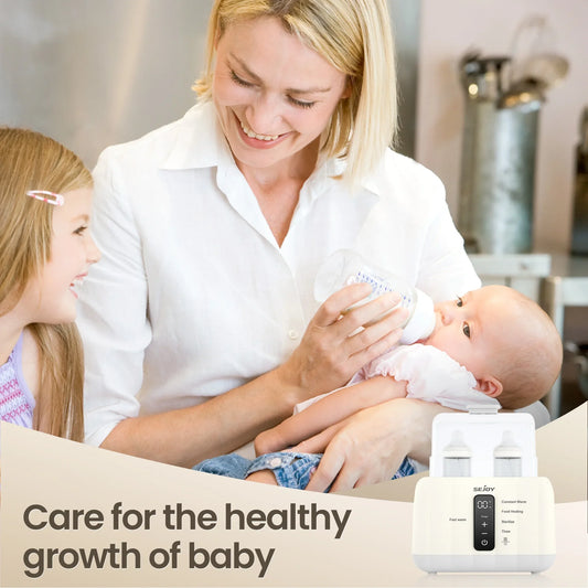 Sejoy Baby Bottle Warmer With Fast Heating And Temperature Control