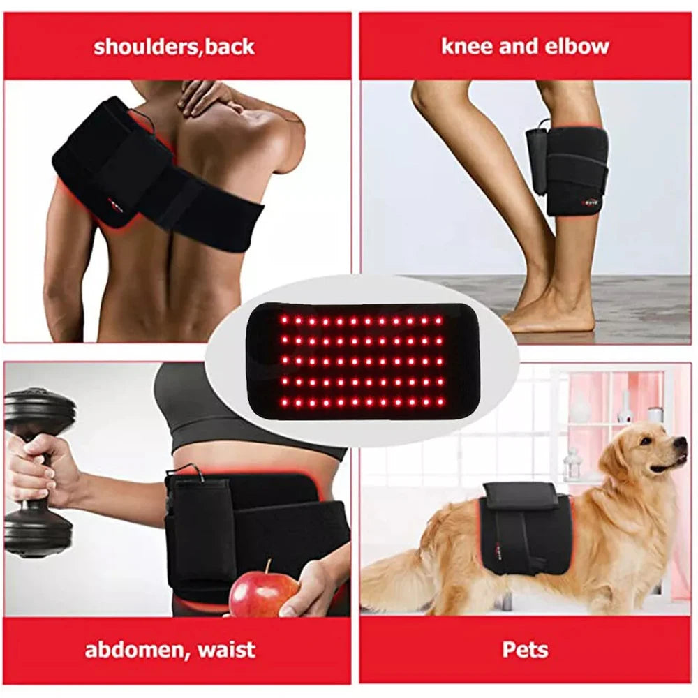 Portable Infrared LED Heating Pad For Full Body Relief