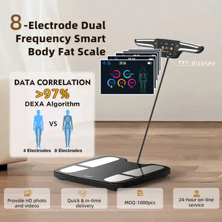 Smart Digital Body Composition Scale With Hand And Foot Sensors