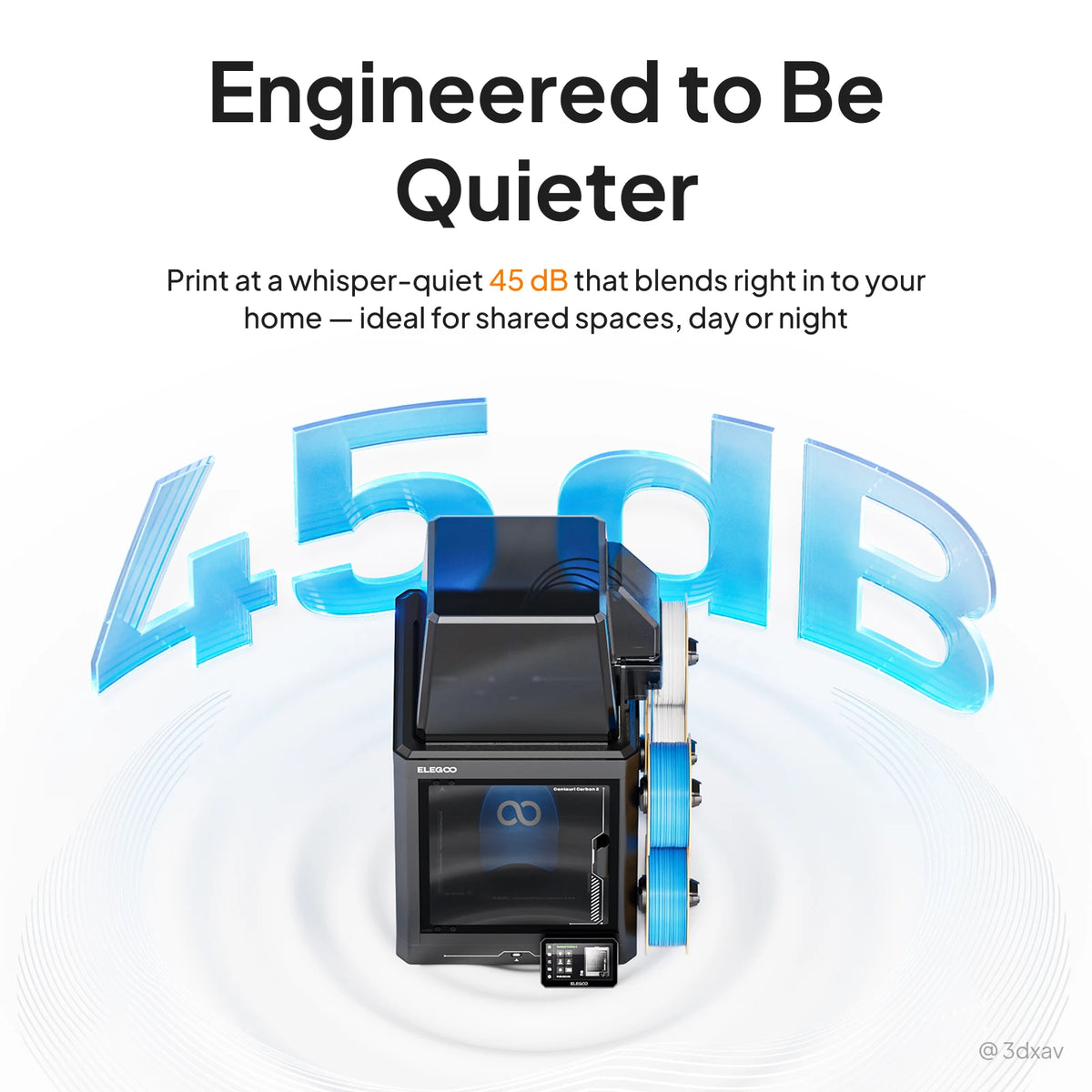 ELEGOO Centauri Carbon 2 Combo High Speed FDM 3D Printer