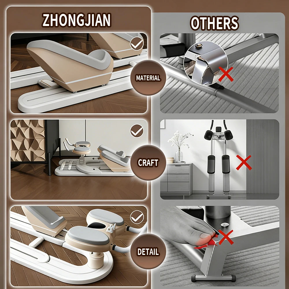 Detachable Spine Twist And Stretch Trainer For Core Workout