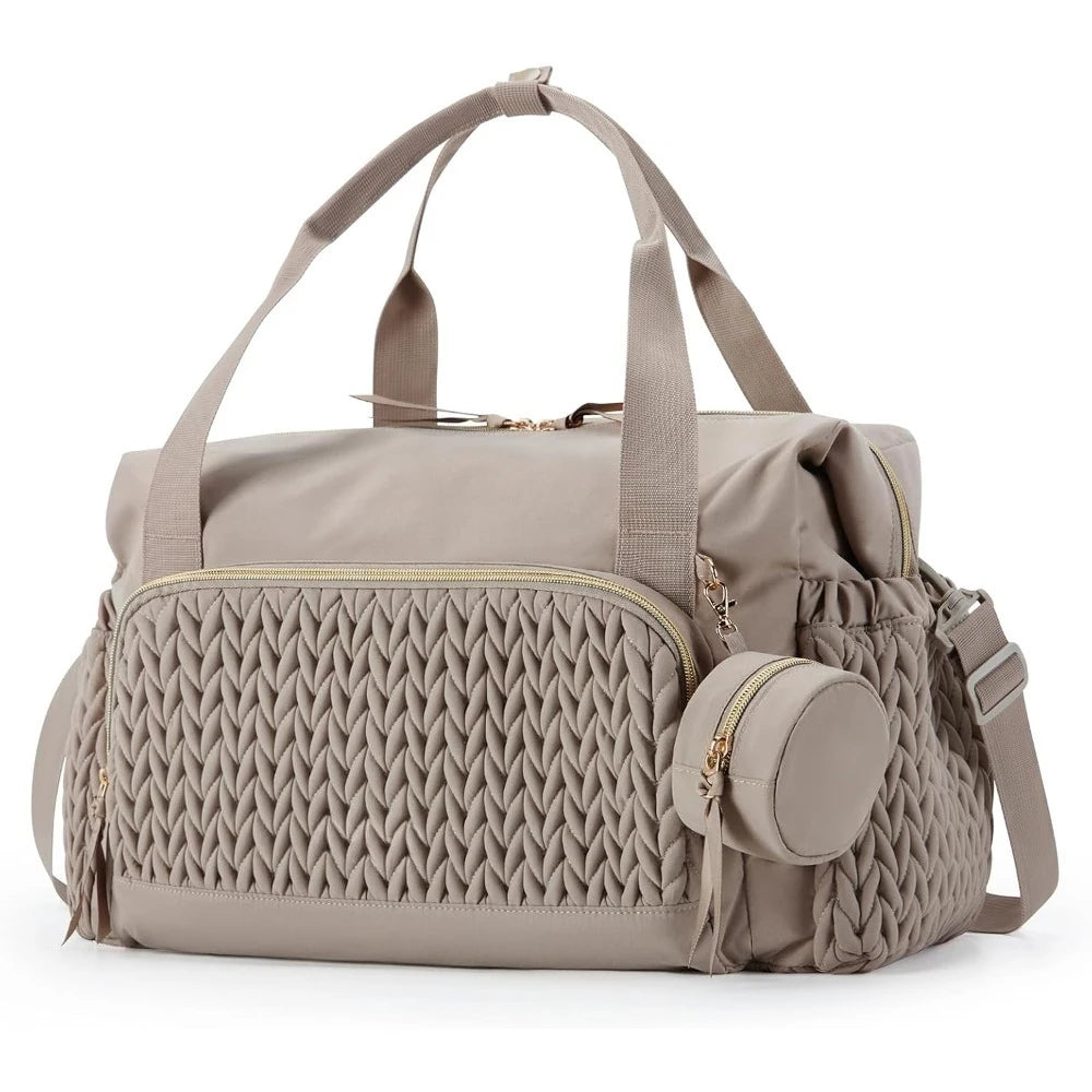 Large Capacity Travel Diaper Bag Tote For Hospital Care