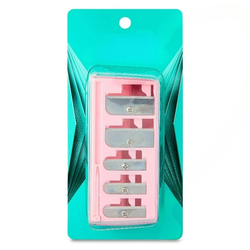 5 Hole Pencil Sharpener, Pink, 1 Count