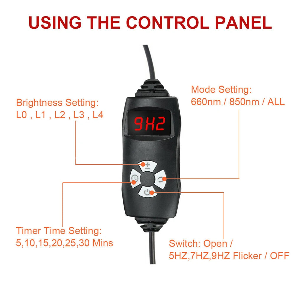 Portable Infrared LED Heating Pad For Full Body Relief