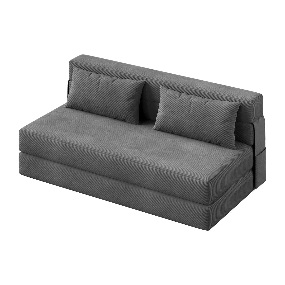 HobbyLane 4-In-1 Folding Sofa Bed Convertible Loveseat Couch