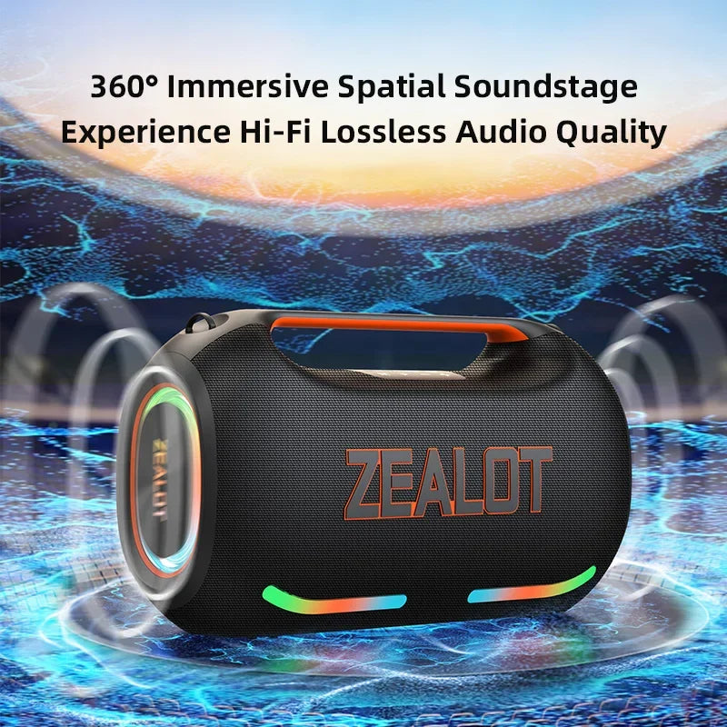 Zealot 300W Portable Bluetooth Speaker Wireless Tws Waterproof
