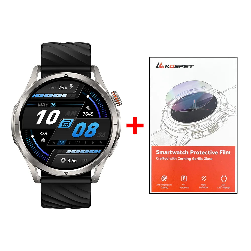 Kospet Magic R10 GPS Smart Watch Featuring AMOLED And GNSS
