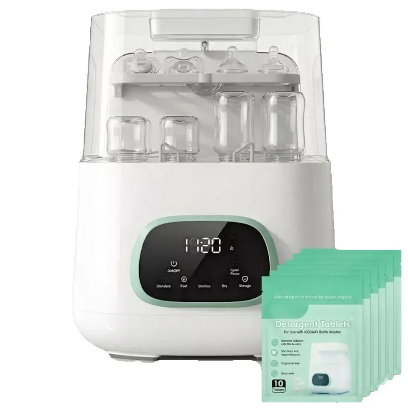Kmaier 4-In-1 Baby Bottle Washer Sterilizer And Dryer