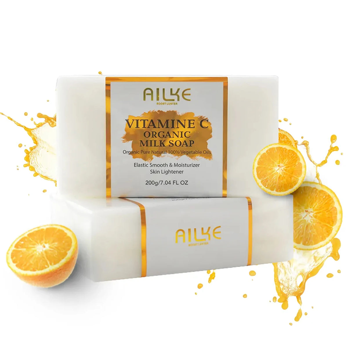 Kyliefit Organic Milk Soap With Vitamin C Whitening Cleanser