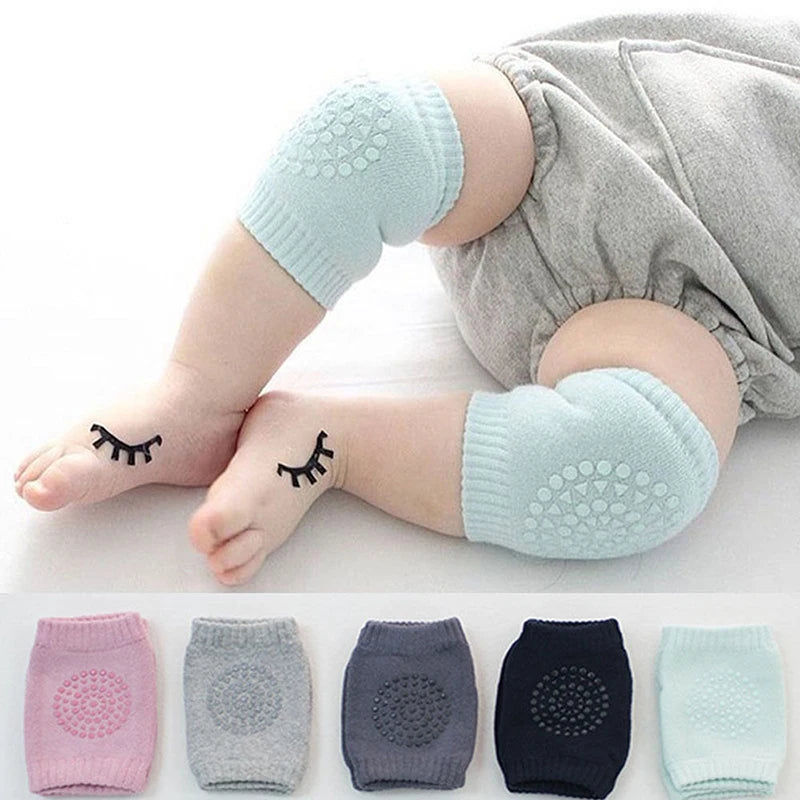 Baby Cotton Crawling Knee Pads And Elbow Safety Protectors