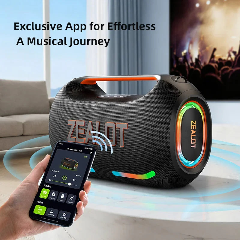 Zealot 300W Portable Bluetooth Speaker Wireless Tws Waterproof