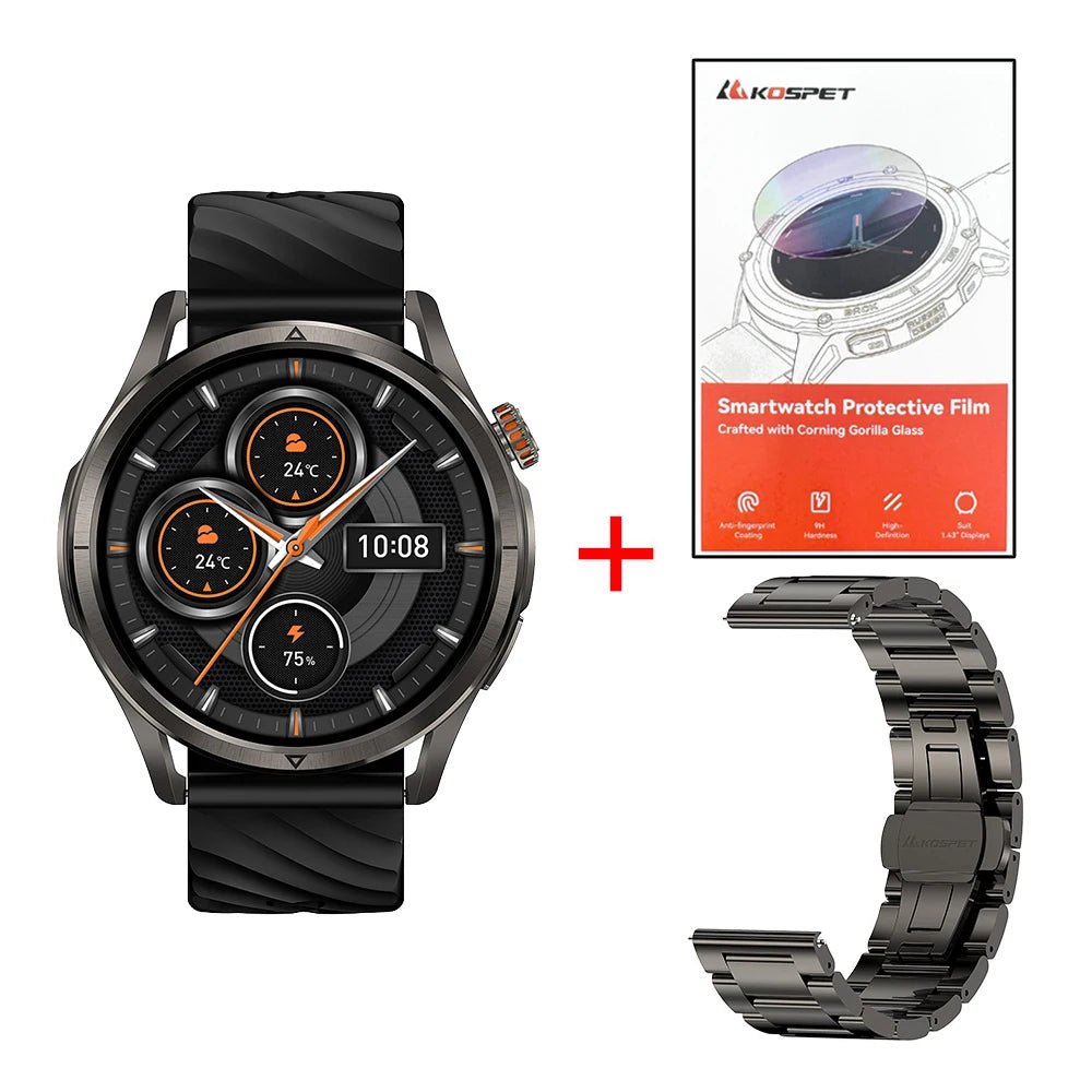 Kospet Magic R10 GPS Smart Watch Featuring AMOLED And GNSS