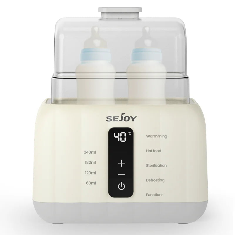 Sejoy Baby Bottle Warmer With Fast Heating And Temperature Control