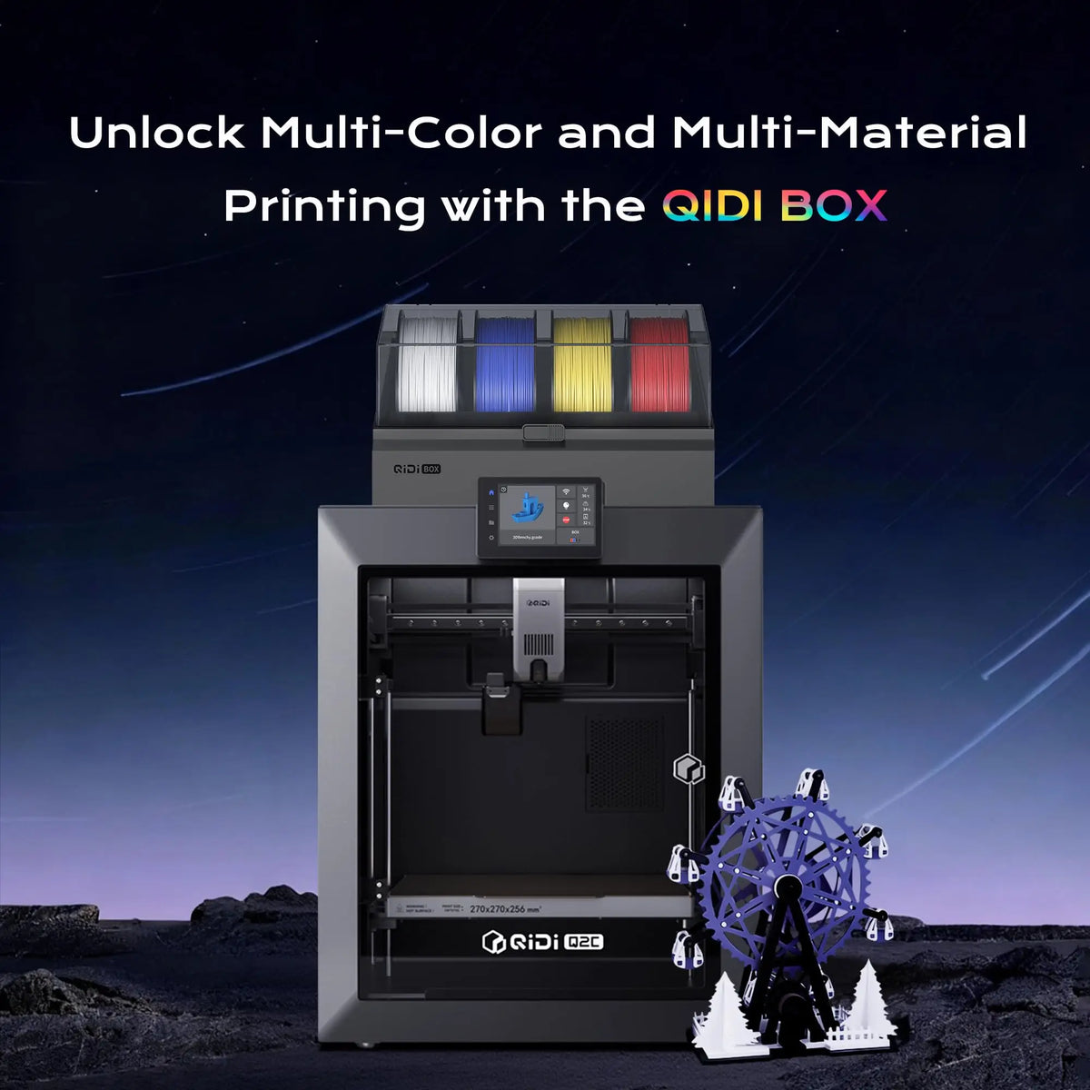 QIDI Q2C High Speed CoreXY FDM Desktop 3D Printer