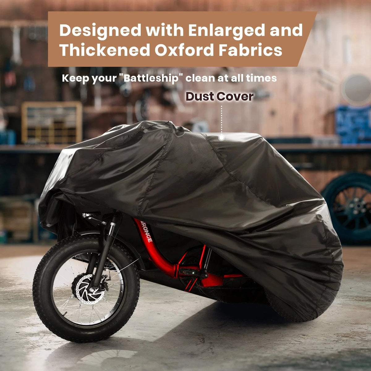 QRONGE 1200W Electric Tricycle With High Capacity 36V Battery