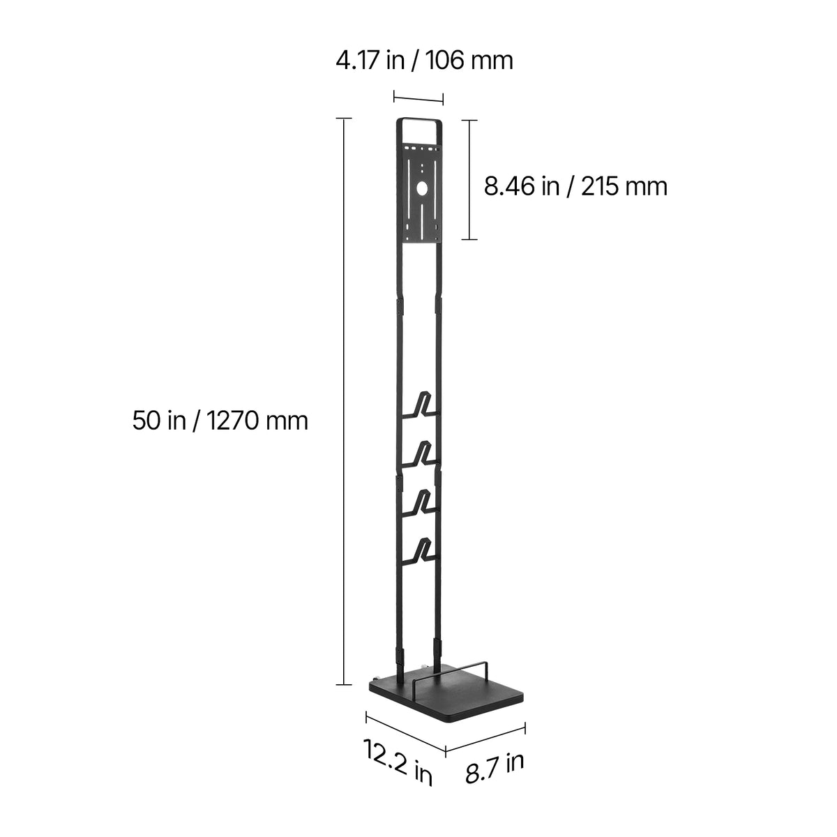 SucceBuy Vacuum Stand Compatible With Dyson Cordless Upright With Hooks
